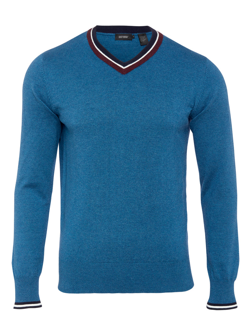 JAX TIPPING V-NECK KNIT