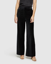 LAUREN VELVET TROUSERS WOMENS PANTS