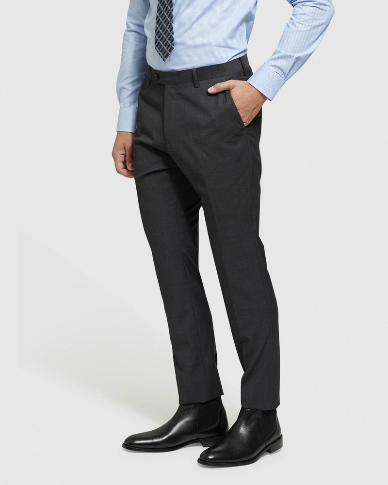 HOPKINS WOOL STRETCH SUIT TROUSERS MENS SUITS