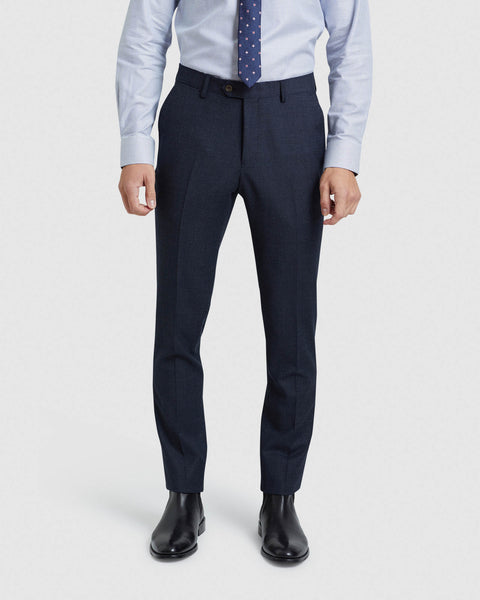 Navy Brescia Suit Pants in Pure S110's Wool | SUITSUPPLY US