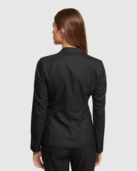 ALEXA WOOL STRETCH SUIT JACKET WOMENS SUITS JKTS COATS