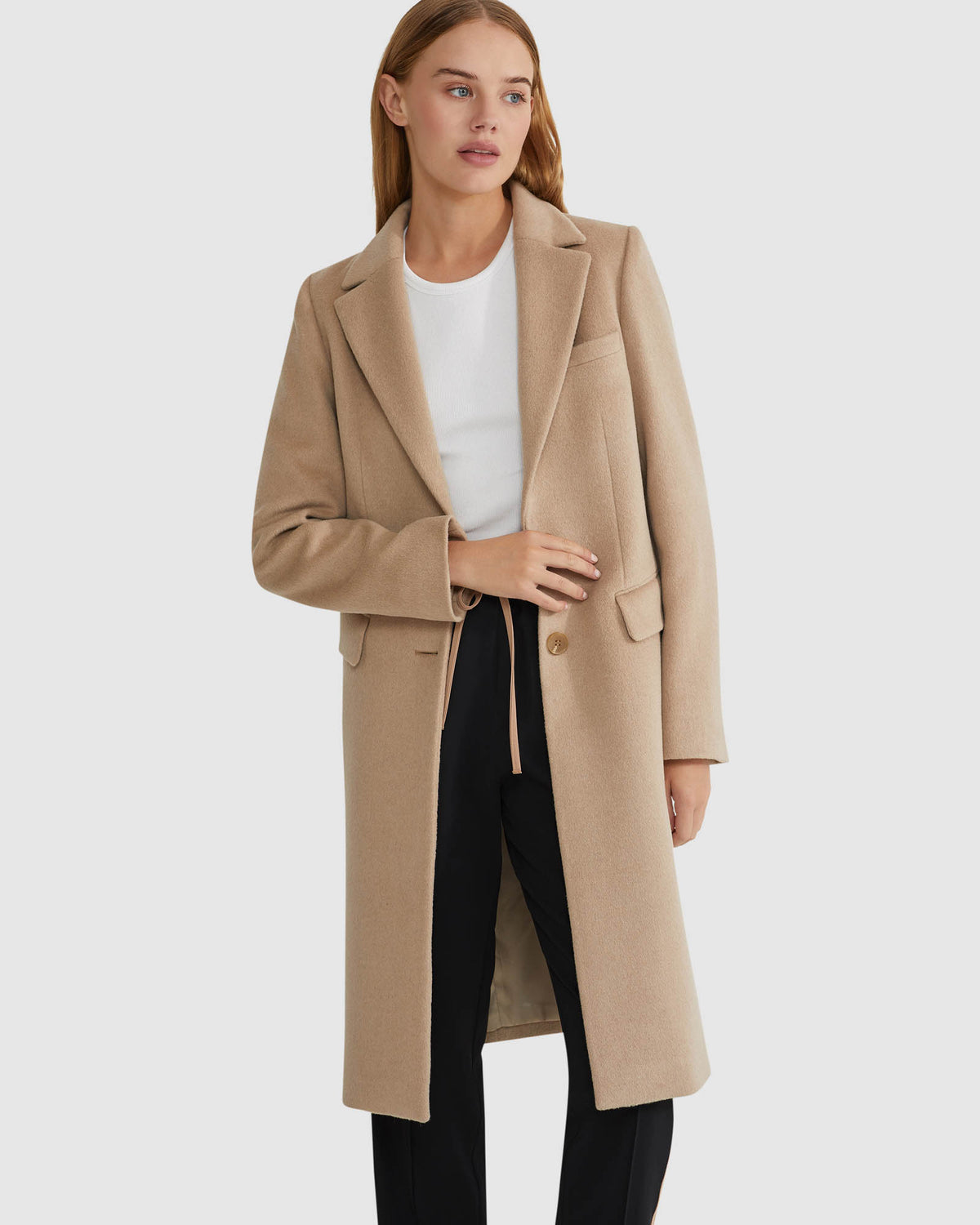 RUBY WOOL RICH TAILORED OVERCOAT WOMENS SUITS JKTS COATS