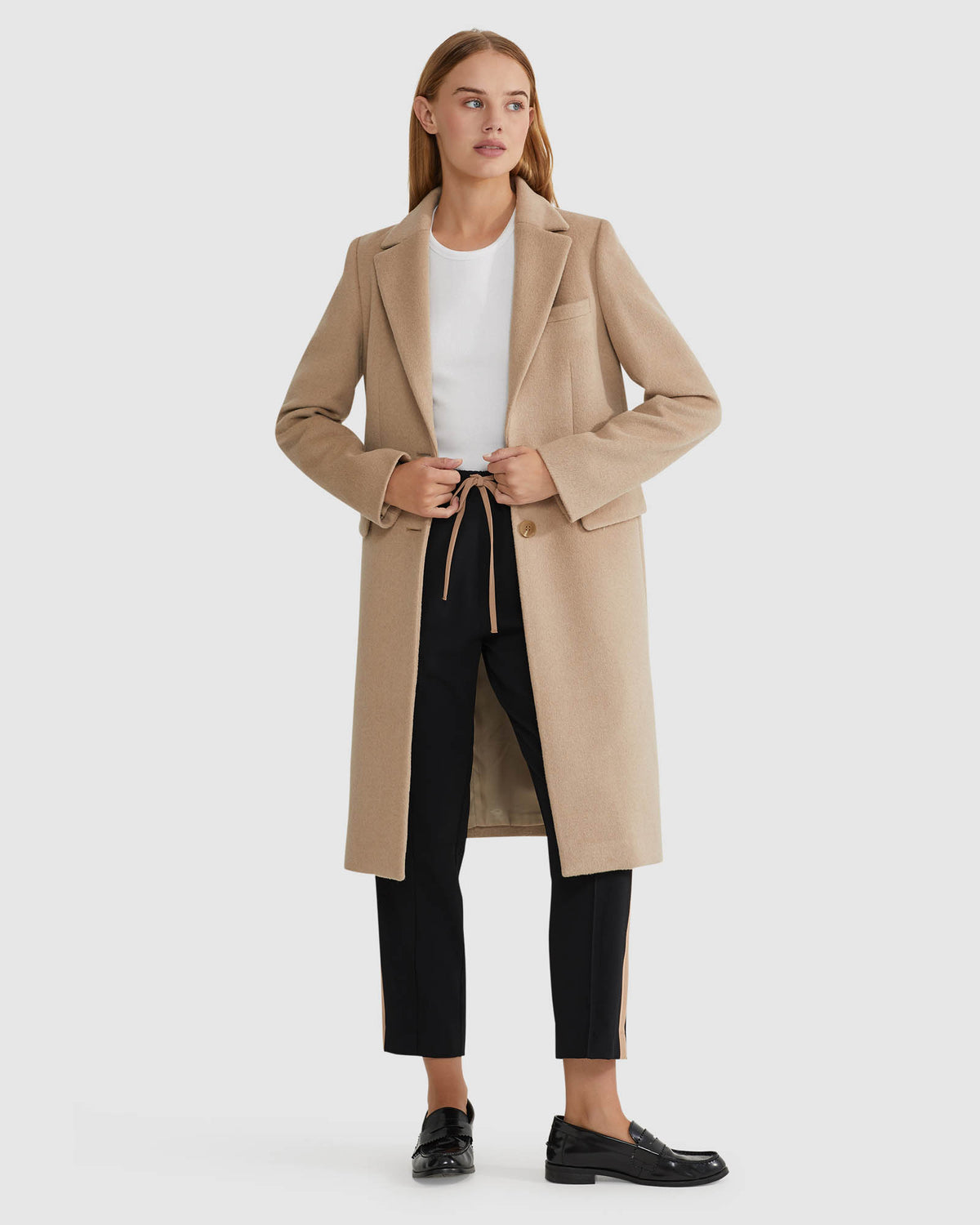 RUBY WOOL RICH TAILORED OVERCOAT WOMENS SUITS JKTS COATS