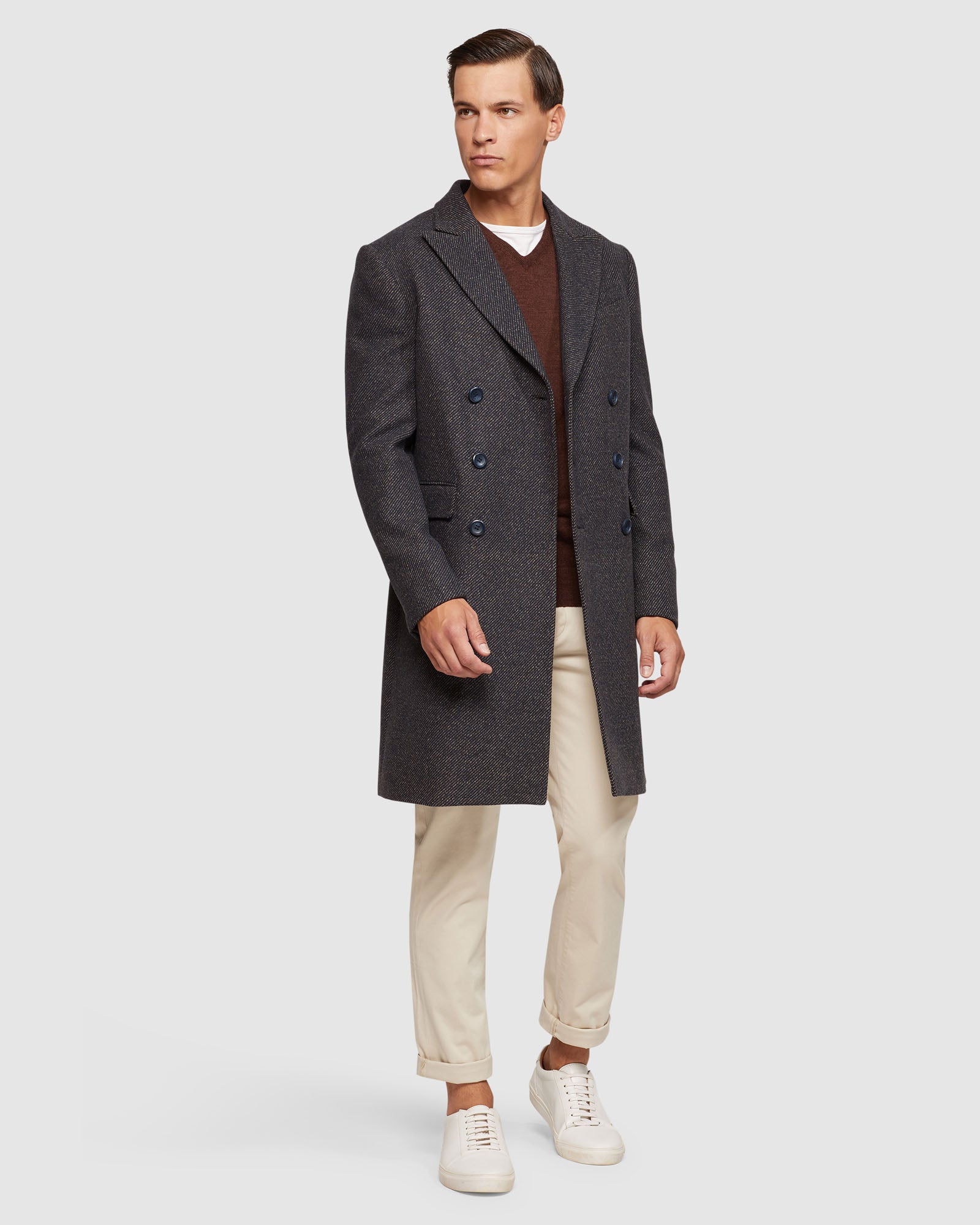 Twill topcoat shop