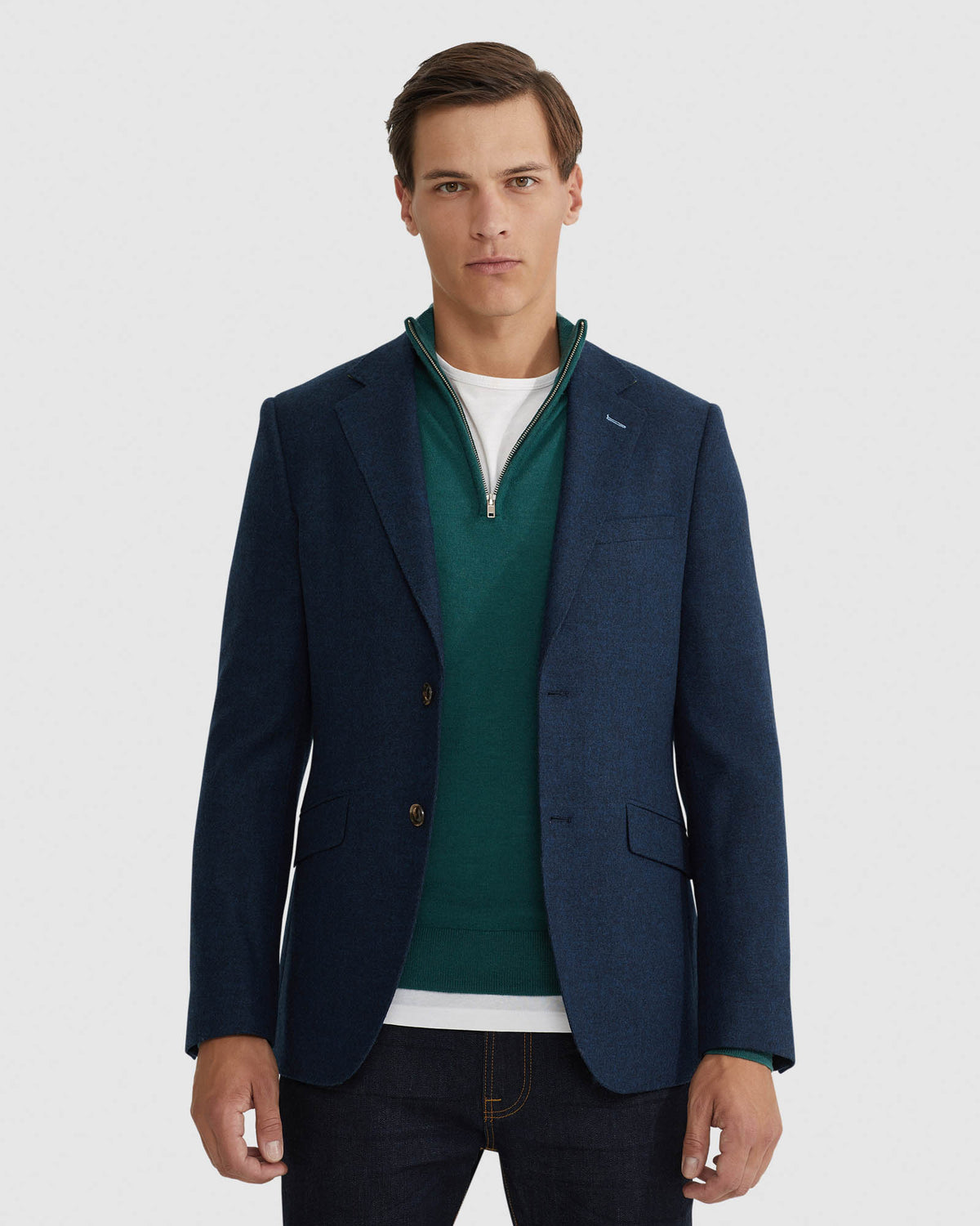 BLAKE WOOL RICH BLAZER MENS JACKETS AND COATS