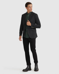 BLAKE WOOL RICH BLAZER MENS JACKETS AND COATS