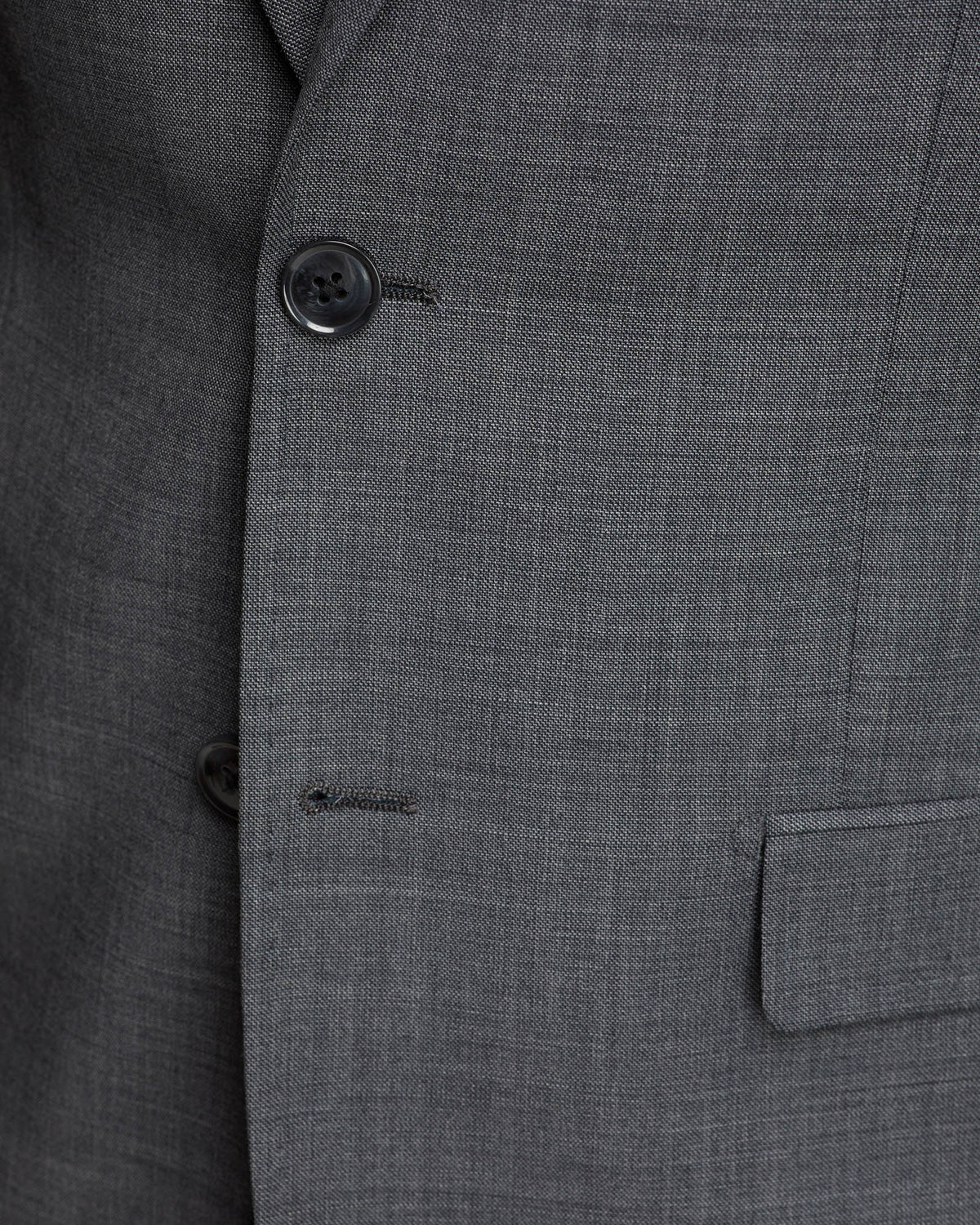 BYRON WOOL STRETCH SUIT JACKET GREY