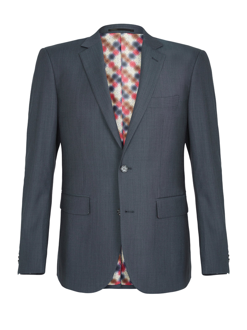 EMERSON SUIT JACKET GUNMETAL MENS SUITS