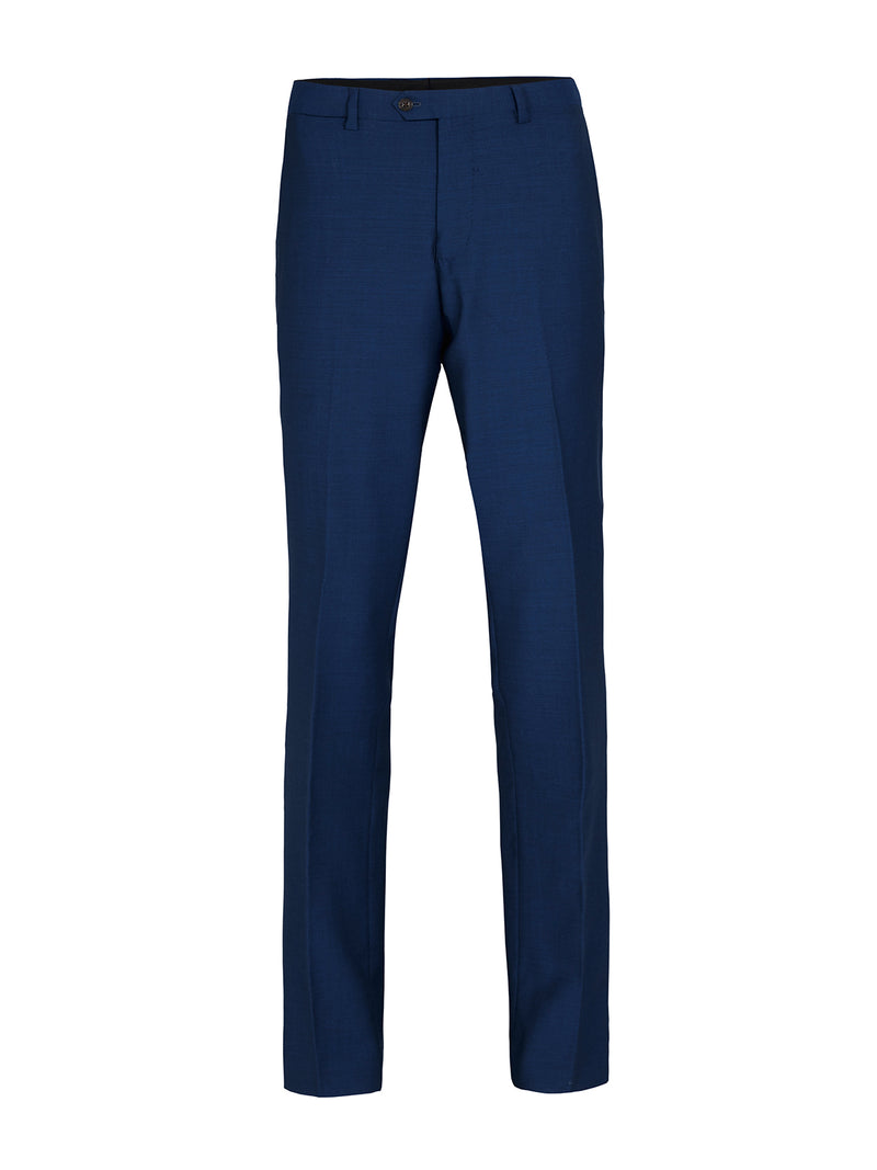 T27 WOOL MOHAIR TROUSERS BR BLU