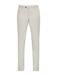 T22 COTTON SUIT TROUSERS STONE