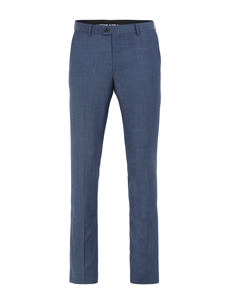 T22 WOOL SUIT TROUSERS BLUE