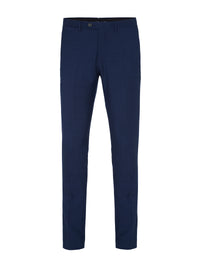 T27 WOOL SUIT TROUSERS BLUE