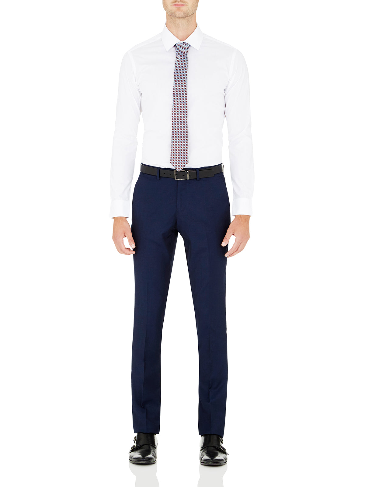 AUDEN WOOL TROUSERS BRGHT BLU