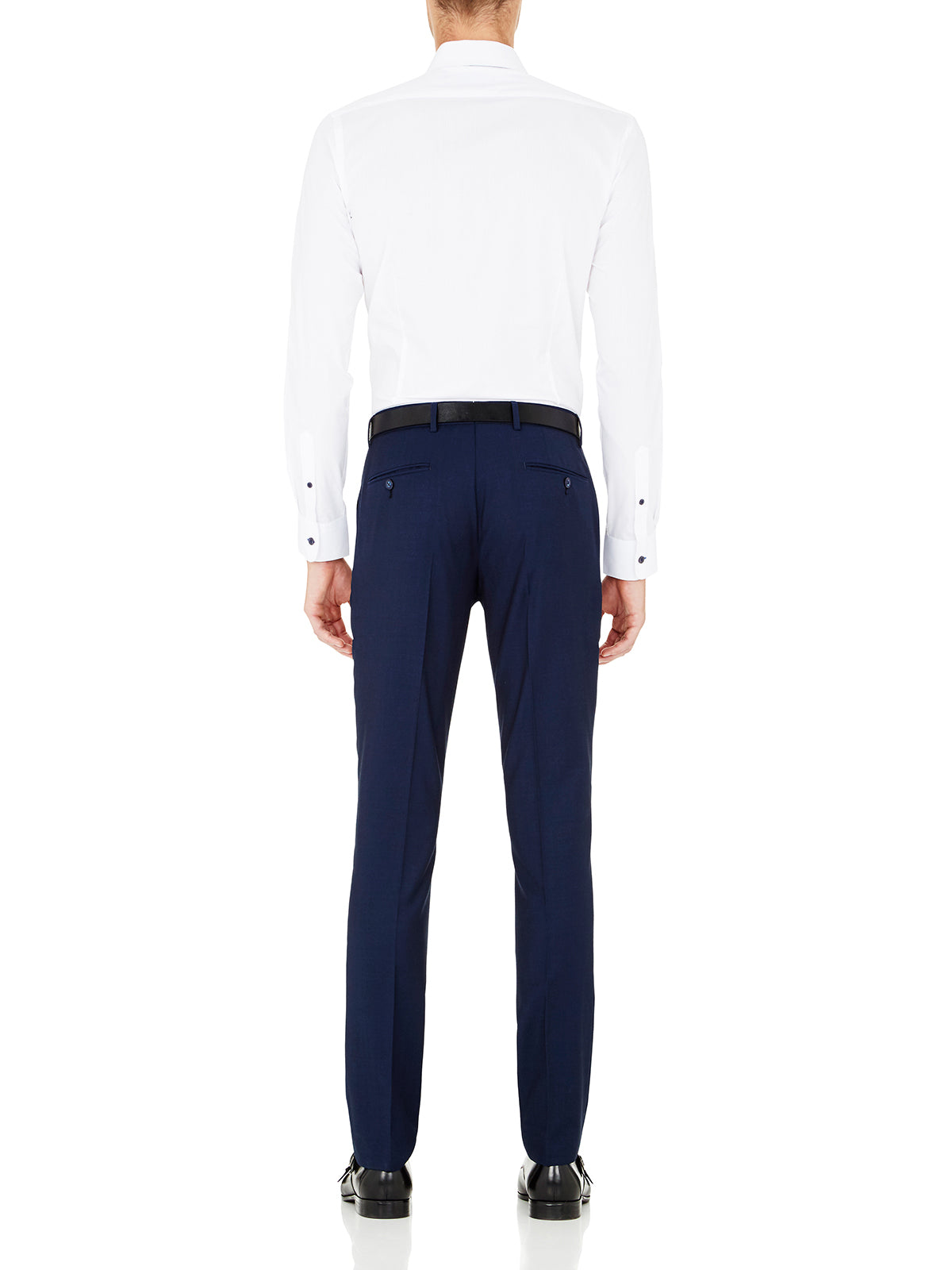 AUDEN WOOL TROUSERS BRGHT BLU