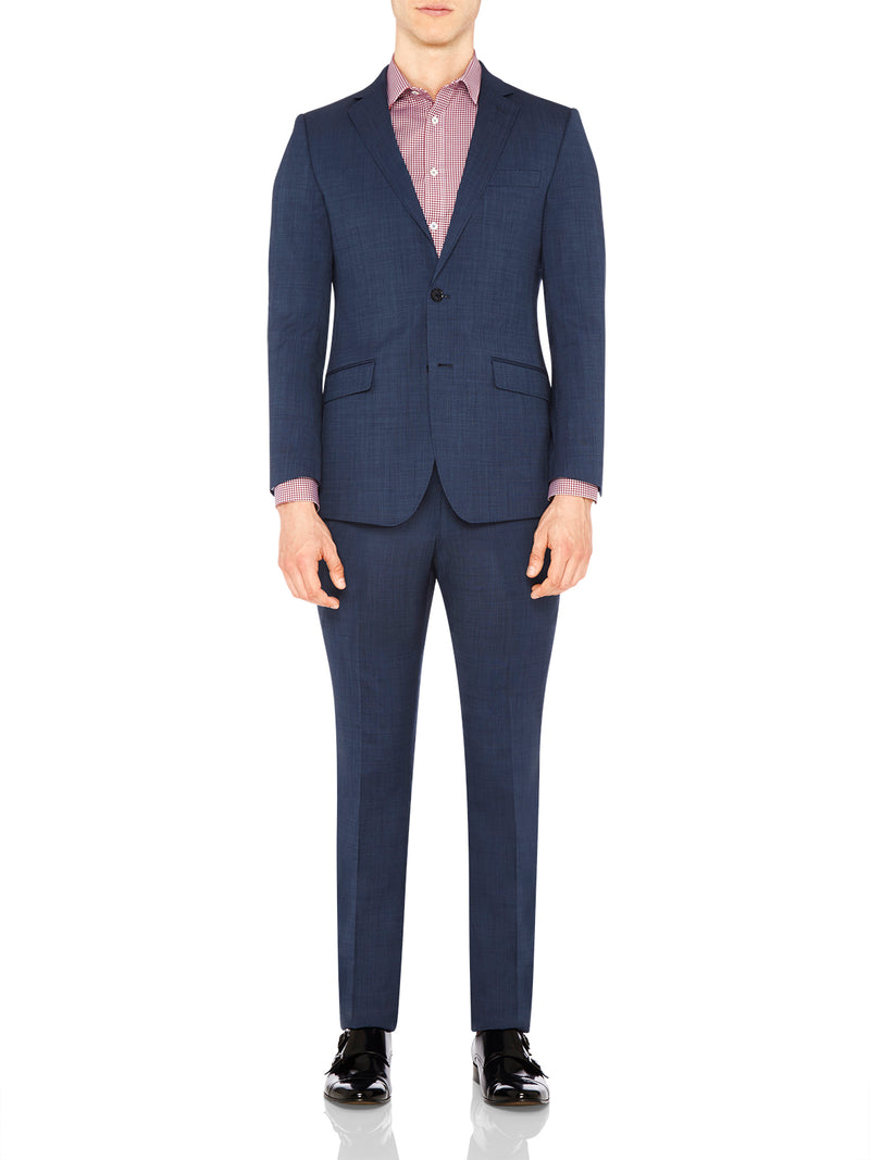 NEW HOPKINS WOOL SUIT TRS CHAR