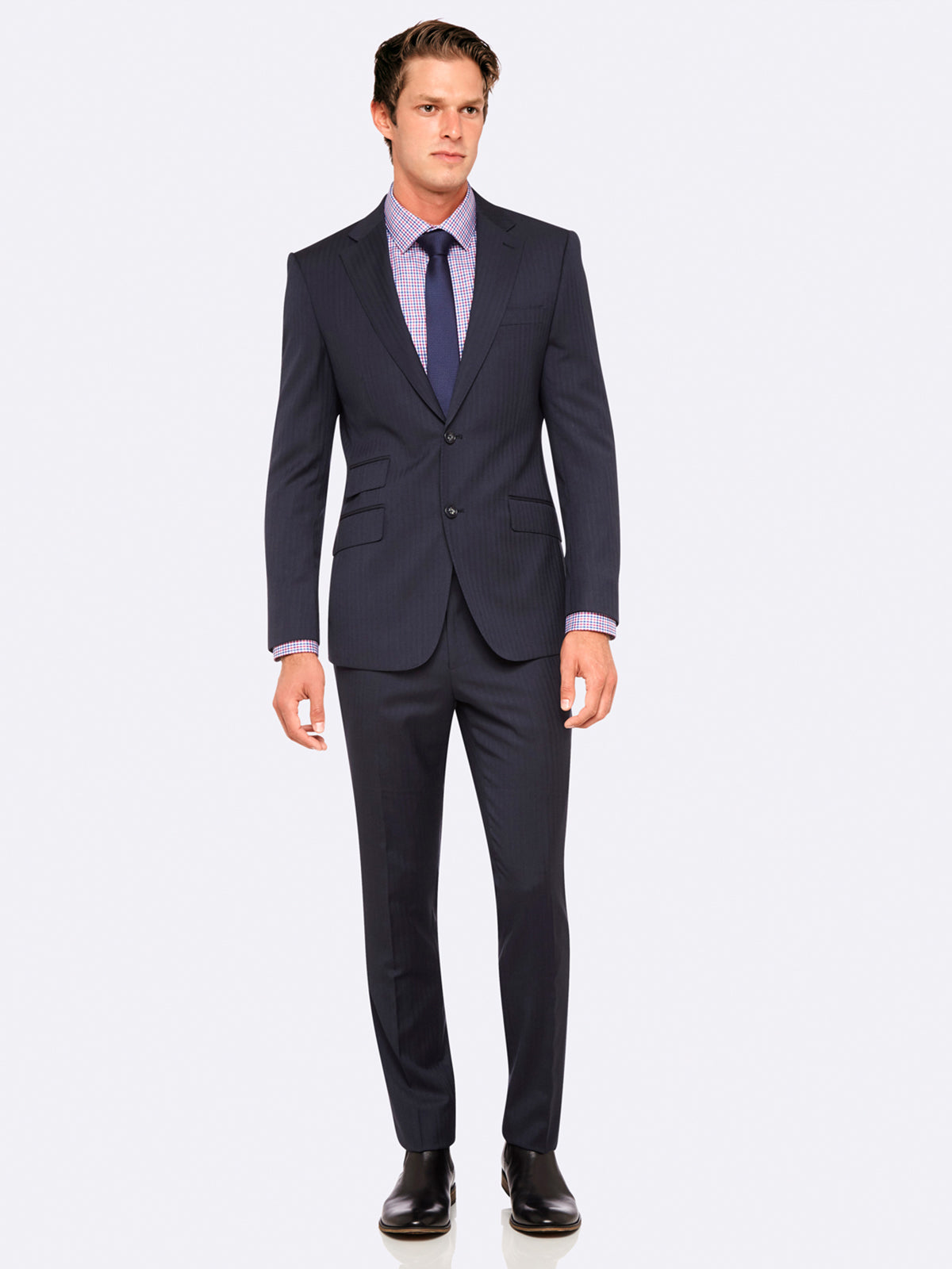 MARLOWE SUIT TROUSERS CHARCOAL