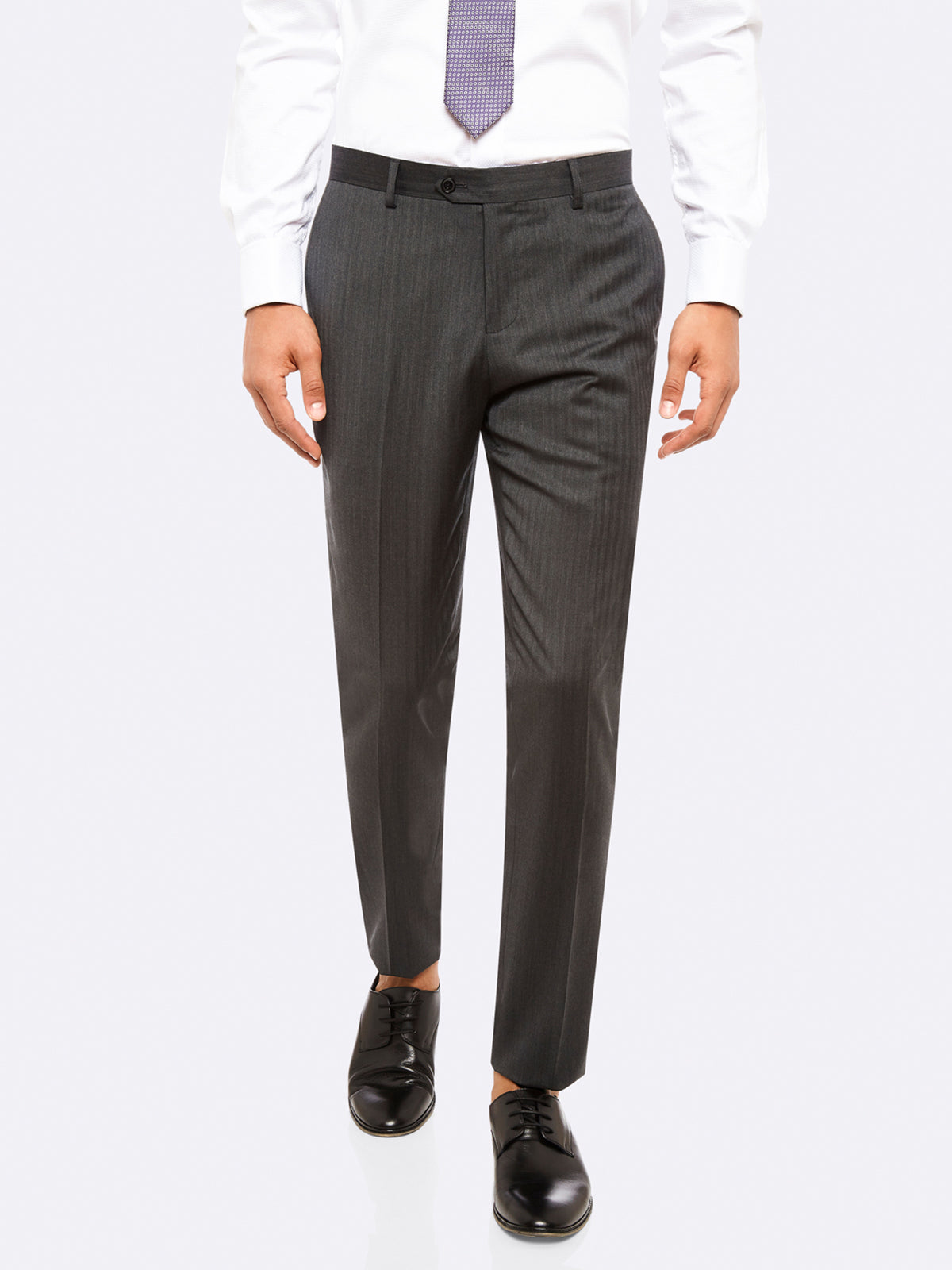 MARLOWE SUIT TROUSERS CHARCOAL