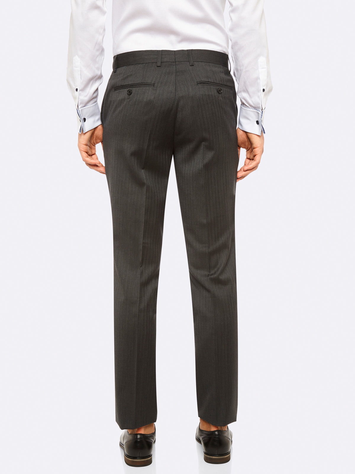 MARLOWE SUIT TROUSERS CHARCOAL