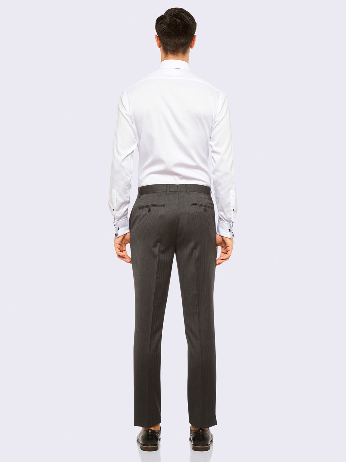 MARLOWE SUIT TROUSERS CHARCOAL