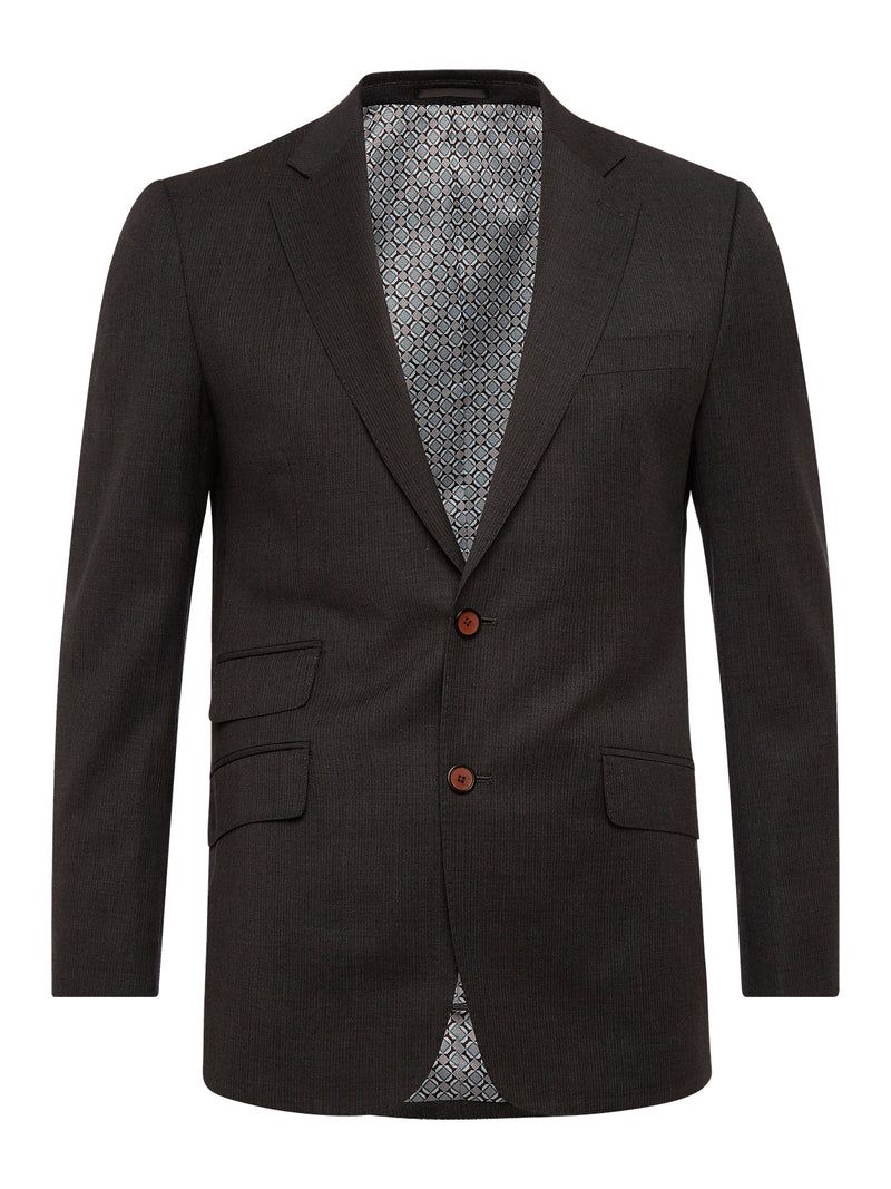 MARLOWE WOOL SUIT JACKET GREY