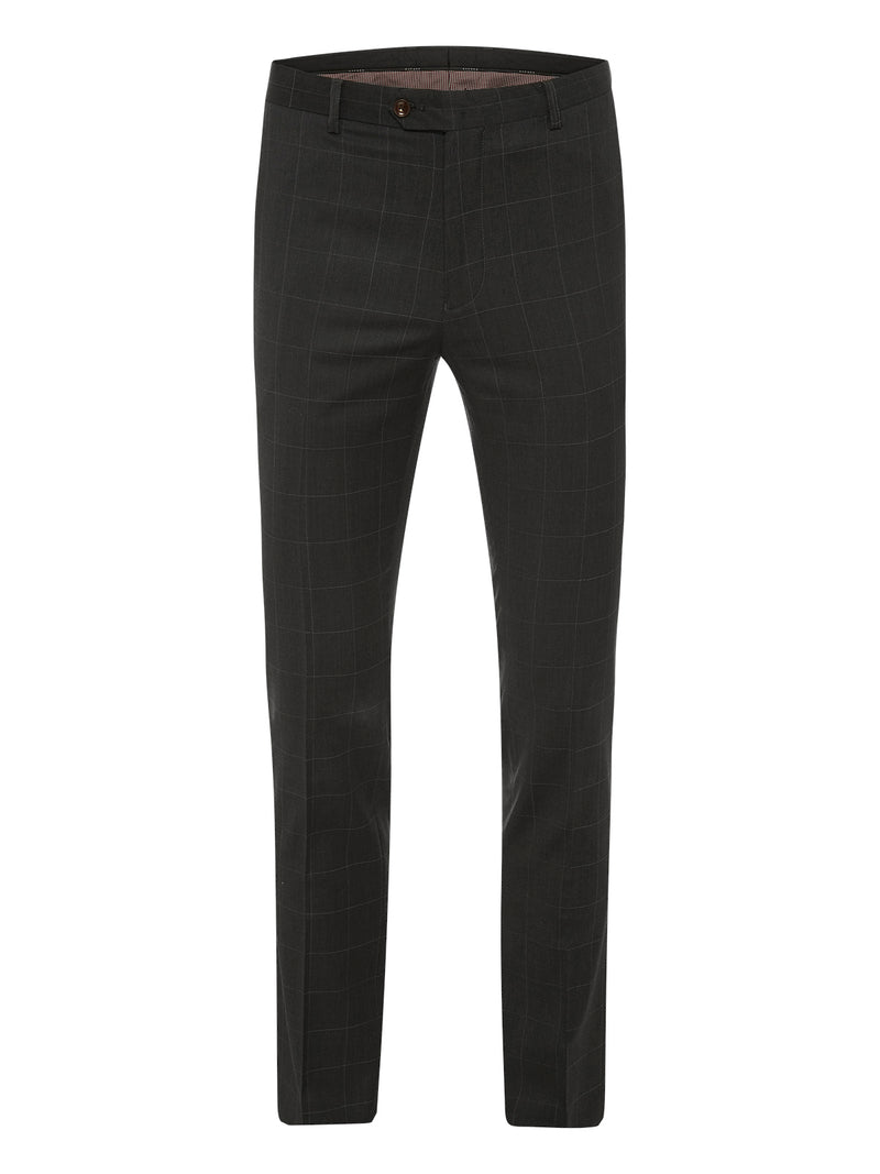 MARLOWE SUIT TROUSERS CHARCOAL