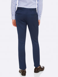 AUDEN WOOL SUIT TROUSERS CHAR