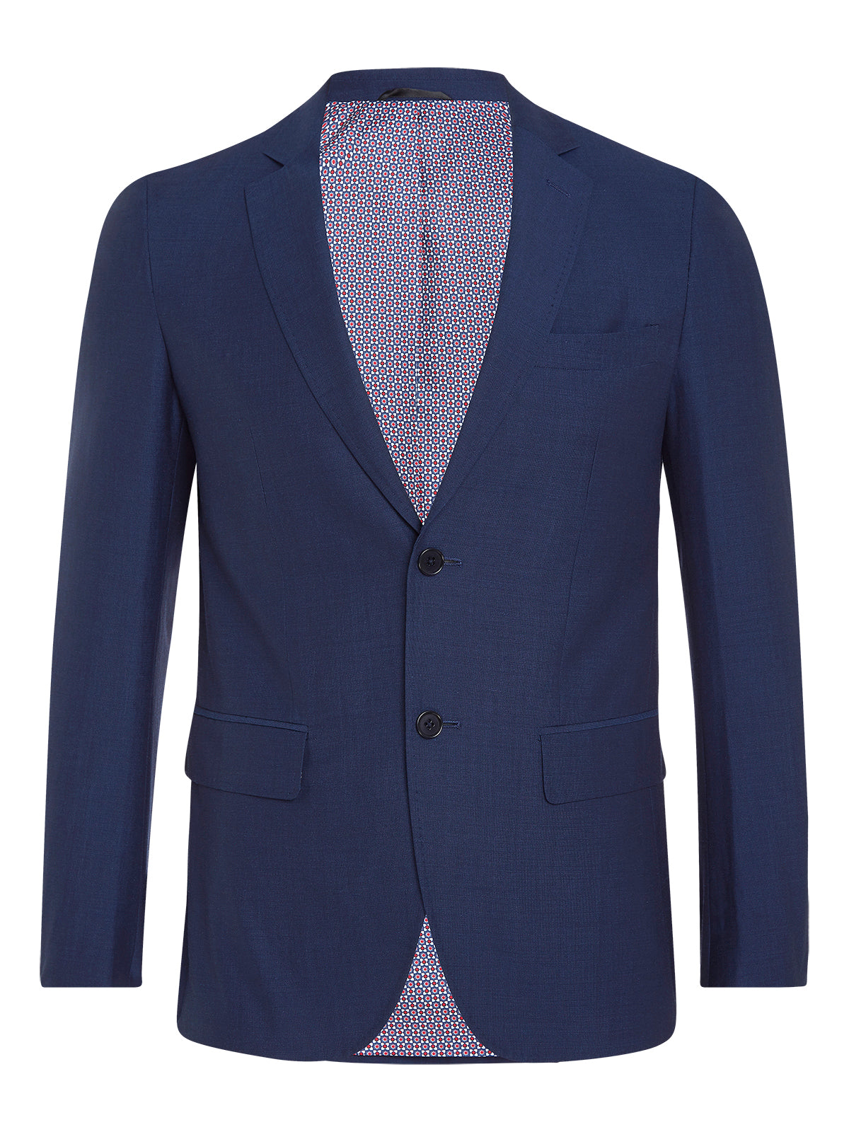 AUDEN WOOL LINEN SUIT JCKET GUN