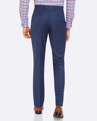 HOPKINS WOOL SUIT TROUSERS BLU