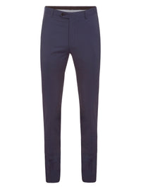 MARLOWE WOOL SUIT TROUSERS  NAVY