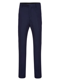 HOPKINS WOOL SUIT TROUSERS BLUE