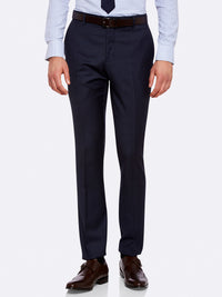 MARLOWE WOOL SUIT TROUSERS GUNMETAL