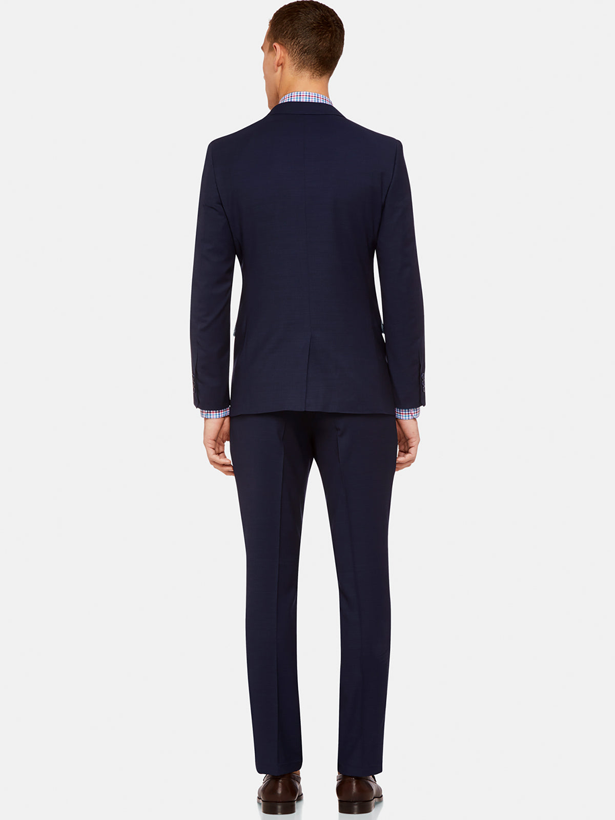 HOPKINS PEAK LAPEL WOOL SUIT JKT