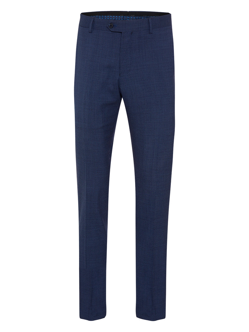 AUDEN WOOL SUIT TROUSERS BLUE