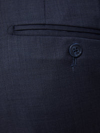 BYRON WOOL SUIT TROUSERS GUNMETAL