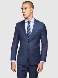 NEW HOPKINS WOOL SUIT JACKET BLUE