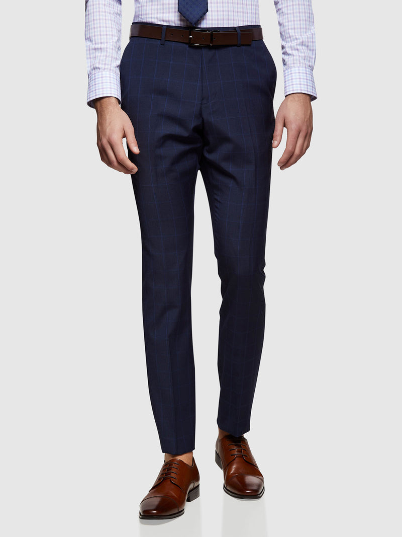 HOPKINS WOOL STRCH SUIT TROUSERS