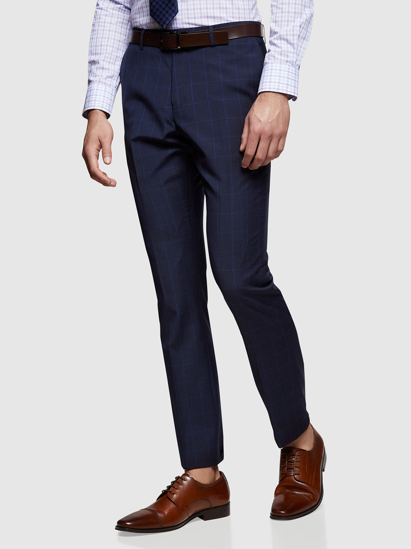 HOPKINS WOOL STRCH SUIT TROUSERS