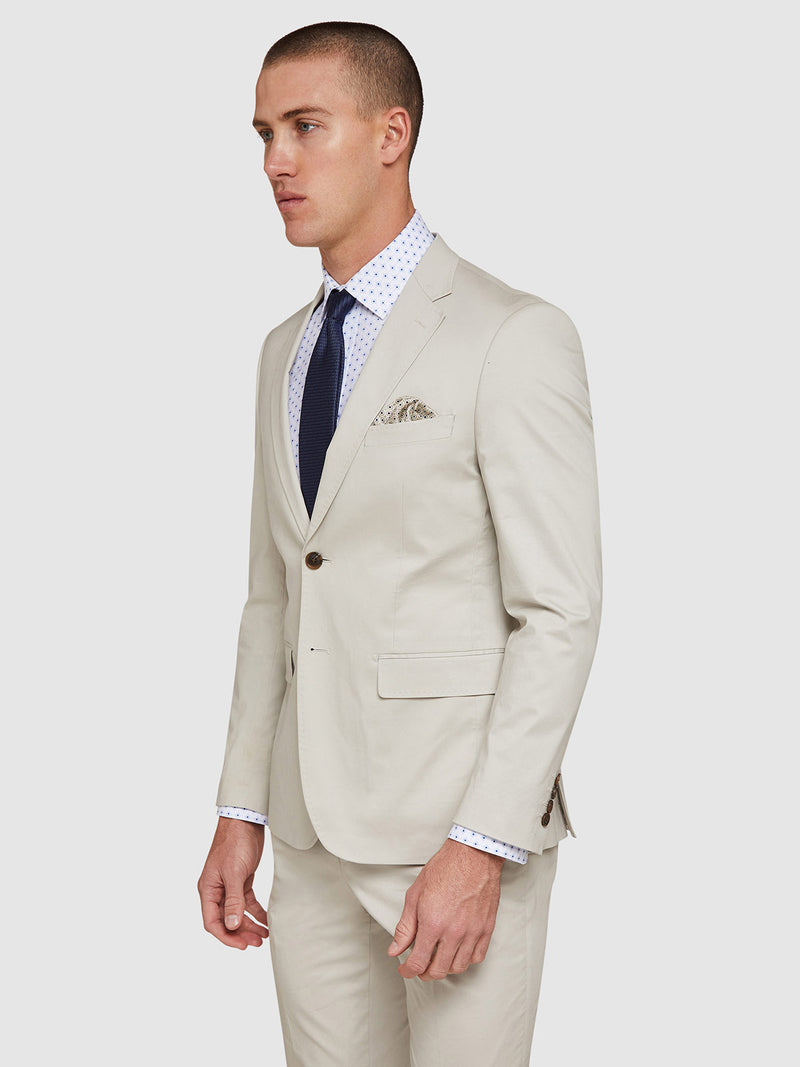 BYRON COTTON STRETCH SUIT JACKET