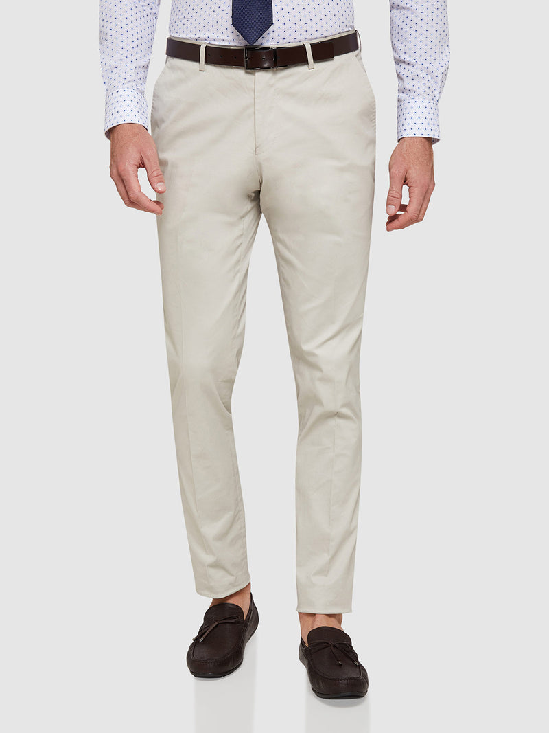 BYRON COTTON STRETCH SUIT TROUSERS