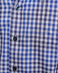 UXBRIDGE CHECKED SHIRT GREY/BLUE