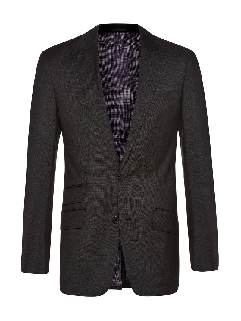 HOPKINS PEAK LAPEL JACKET CHAR MENS SUITS