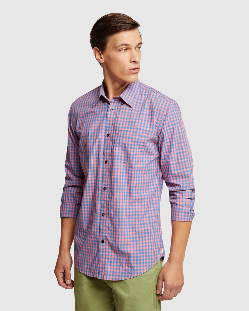 UXBRIDGE GINGHAM SHIRT MENS SHIRTS