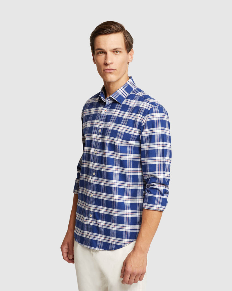 STRATTON CHECK SHIRT MENS SHIRTS