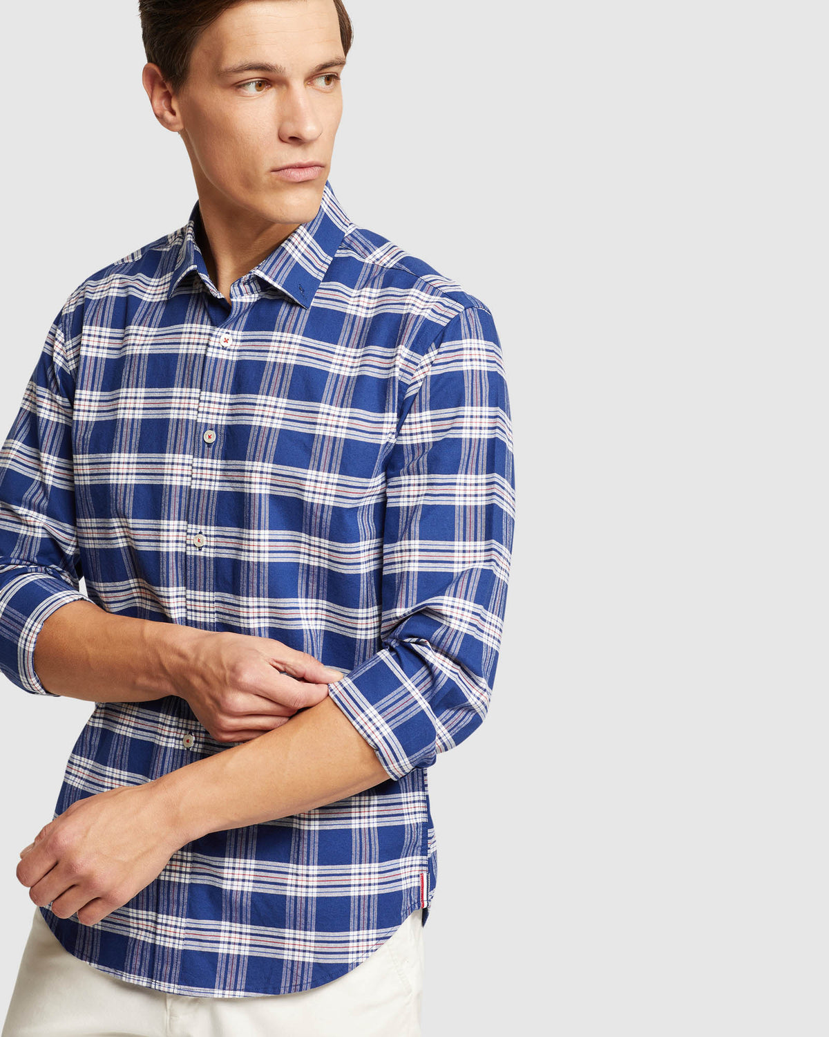 STRATTON CHECK SHIRT MENS SHIRTS