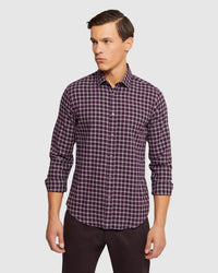 STRATTON SLIM FIT CHECK SHIRT MENS SHIRTS