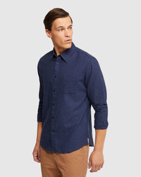 PORTLAND COTTON FLANNEL SHIRT MENS SHIRTS