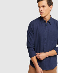 PORTLAND COTTON FLANNEL SHIRT MENS SHIRTS