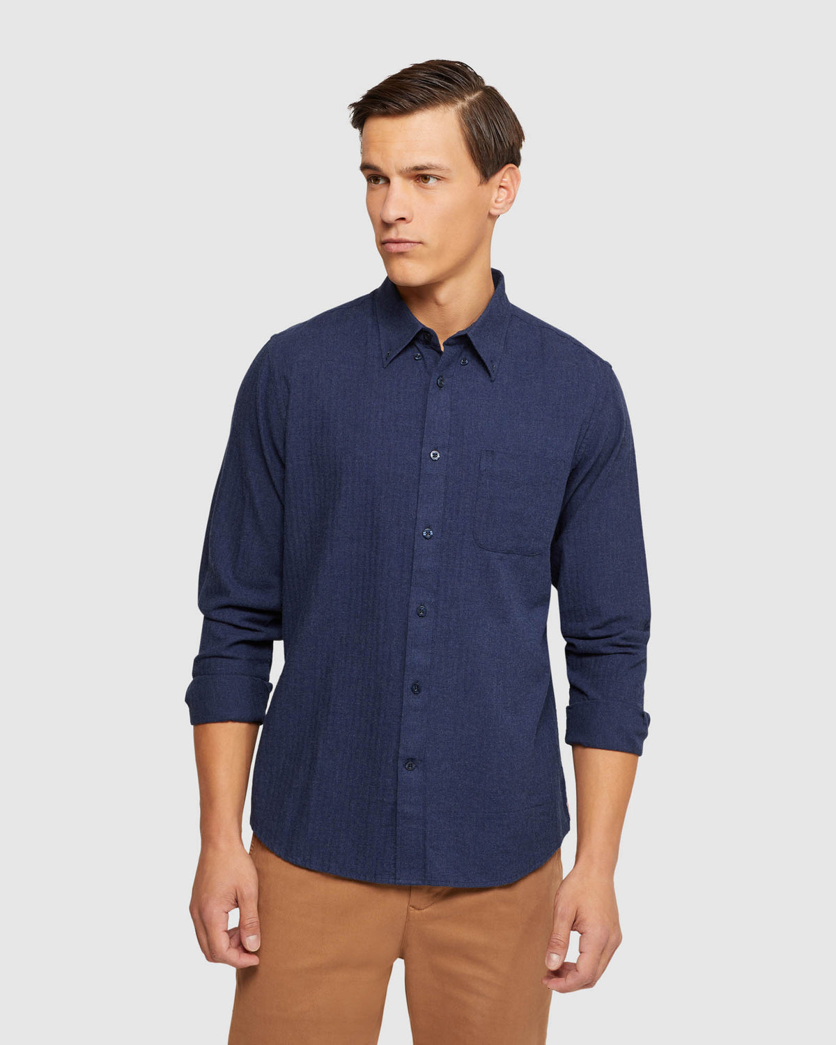 PORTLAND COTTON FLANNEL SHIRT MENS SHIRTS