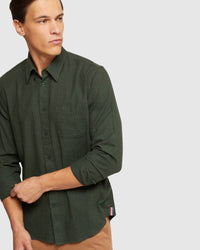 PORTLAND COTTON FLANNEL SHIRT MENS SHIRTS