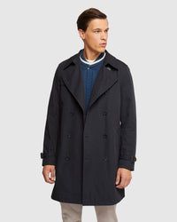 MARCO SHORT TRENCH COAT MENS JACKETS AND COATS